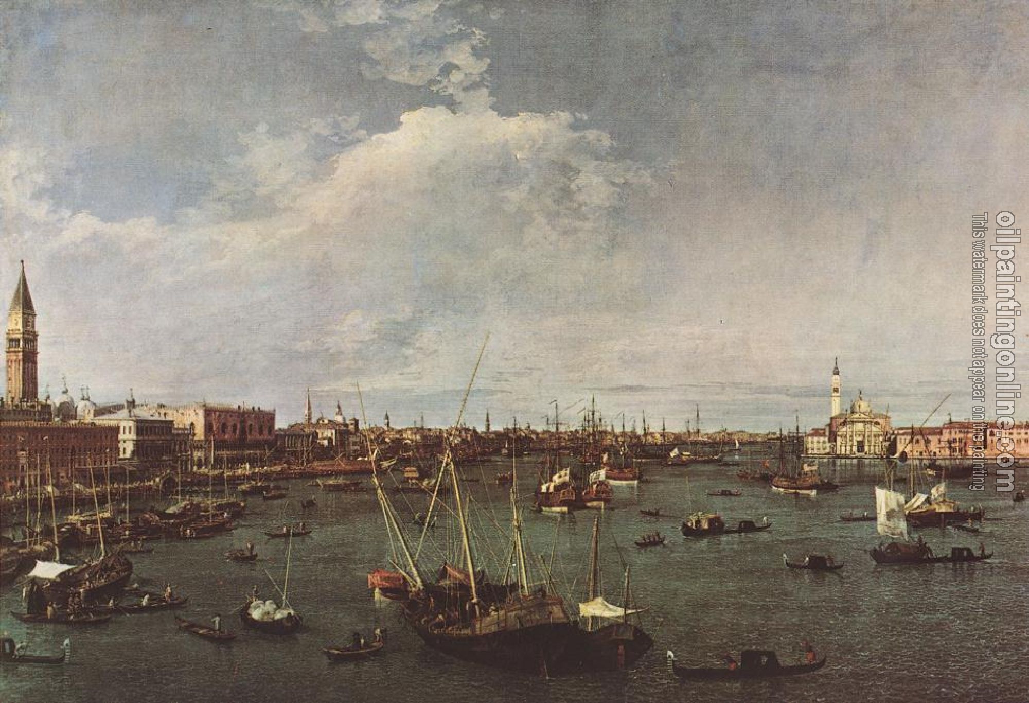 Canaletto - Bacino di San Marco, St Mark's Basin